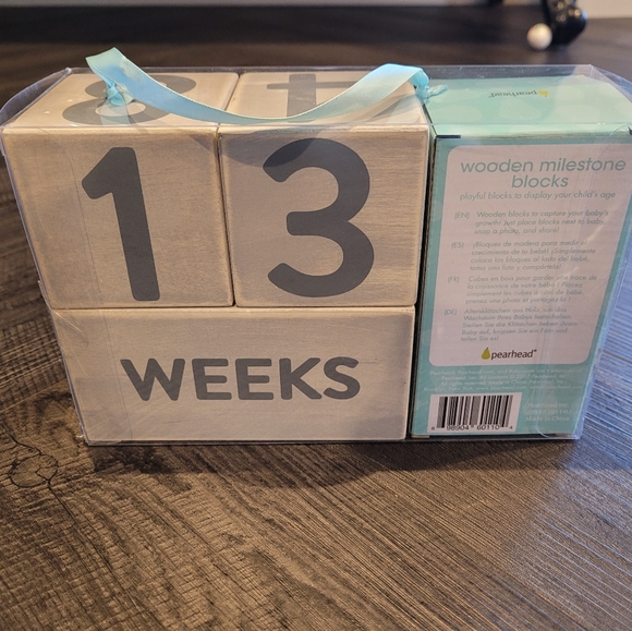 Wooden Milestone Blocks - Picture 2 of 2